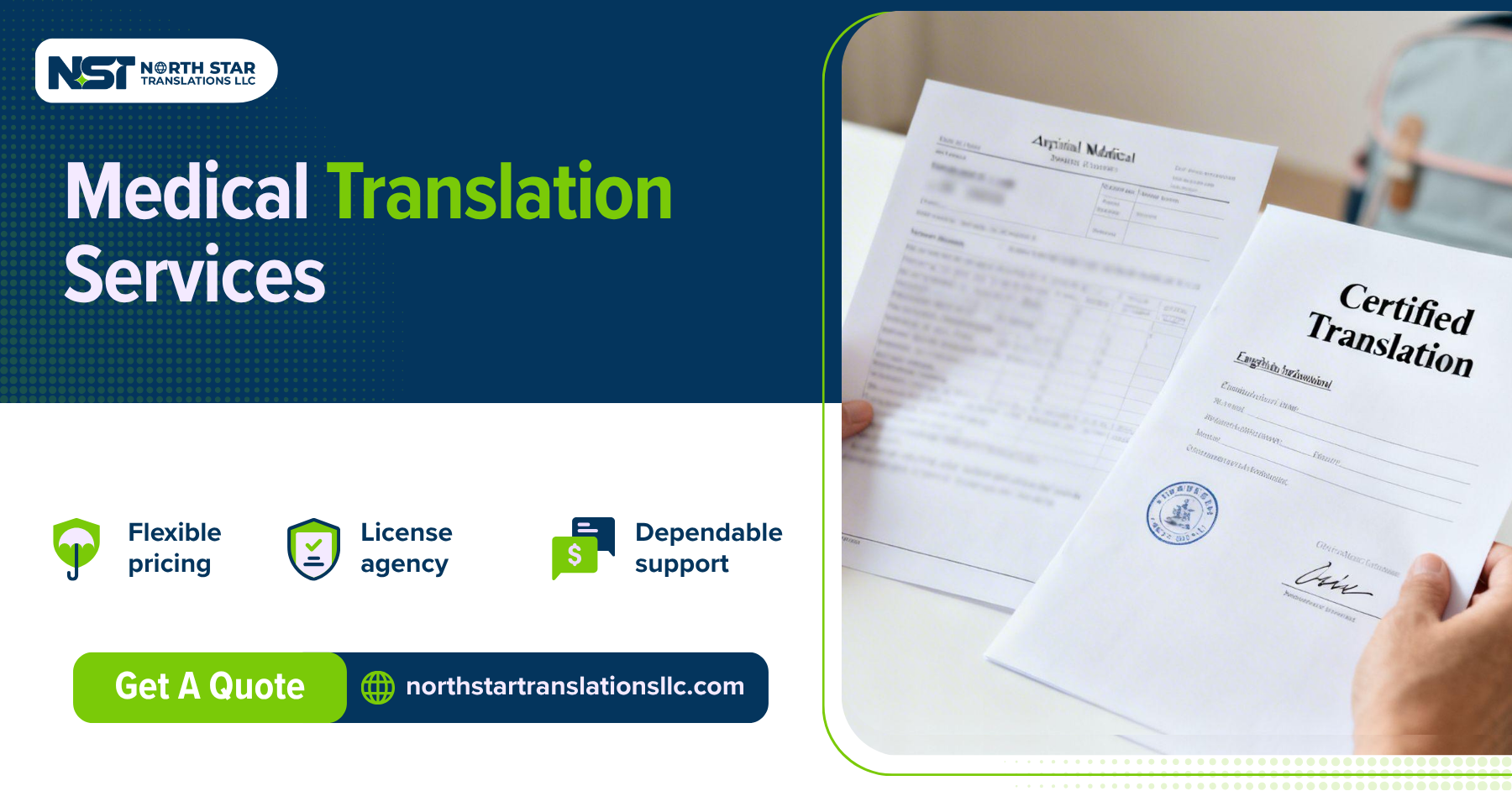 Medical Translation Services in Delaware North Star Translation LLC